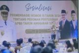 Sekprov Sulsel : Permendagri 15 Tahun 2024 solusi perbedaan penyusunan APBD