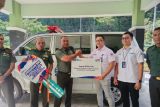 Kodam XIV/Hasanuddin menerima dua bantuan ambulans dari BRI