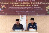 KPU Padang Panjang rencanakan tiga kali debat paslon