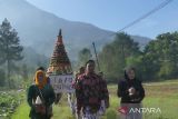 Warga Desa  Kledung Temanggung gelar sedekah bumi