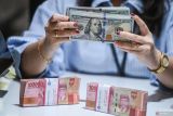 Rupiah Rabu menguat 17 poin menjadi Rp15.754 per dolar AS