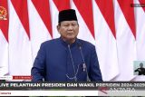 Presiden Prabowo umumkan nama-nama menteri Kabinet Merah Putih