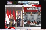 Kanwil Kemenkumham Kalteng ikuti penyambutan Menteri-Wamen Koordinator Kumham