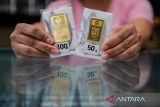 Harga emas Antam Jumat naik tajam, tembus Rp1,529 juta per gram