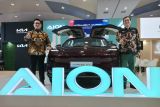 AION hadirkan mobil listrik Y Plus dan Hyptec HT di GIIAS Semarang