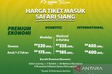 Wisata ke Taman Safari Bogor kini diberlakukan tiga kelas tarif tiket masuk