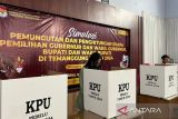 KPU Temanggung  simulasi pemungutan suara pilkada