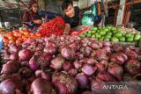 Harga pangan Sabtu pagi, bawang merah jadi Rp35.790 per kg