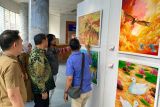 DPRD Sumsel apresiasi pelajar antusias berpameran lukisan di Palembang