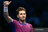 Ruud tumbangkan Alcaraz di pembuka ATP Finals Turin