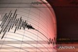 Gempa M= 5,3 terjadi di sebelah barat daya Tanggamus