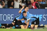 Gol di penghujung laga bawa Uruguay menang atas Kolombia