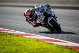 Bagnaia dan Marquez jajal performa motor Desmosedici GP