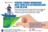 Pemprov Sumbar menanggung biaya premi BPJS Ketenagakerjaan 3.000 nelayan