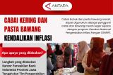 Cabai kering dan pasta bawang kendalikan inflasi