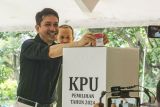 Kun Wardhana kalah telak di TPS tempat ia mencoblos