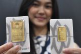 Harga emas AntamJumat turun Rp5.000 ke angka Rp1,508 juta per gram