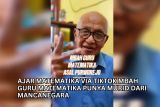 Ajar Matematika via TikTok Mbah Guru Matematika Punya Murid dari Mancanegara