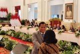 Prabowo apresiasi kinerja Kabinet Merah Putih di depan pengusaha AS