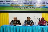 DP3AP2KB Sulbar menggelar pelatihan penyembuhan trauma