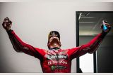 Pembalap Ducati Lenovo Marc Marquez cukup puas dengan hasil latihan bebas 1 MotoGP Italia