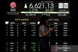 IHSG BEI hari Jumat sore ditutup melemah 8,64 poin ke posisi 8.609,55