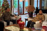 Hari Natal, Prabowo bersama putranya silaturahmi ke kediaman Luhut