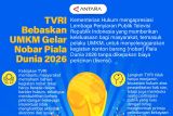 TVRI bebaskan UMKM gelar nobar Piala Dunia 2026