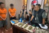 Polrestabes Medan gerebek kos, sita 1,9 kilogram ganja dan sabu