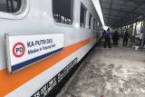 KAI Sumut tegaskan tidak ada kereta api tergelincir usai insiden pejalan kaki