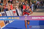 Triathtlon persembahkan tiga emas untuk Indonesia