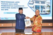 Pemko Padang serahkan Laporan Keuangan Pemerintah Daerah 2024 ke BPK Sumbar