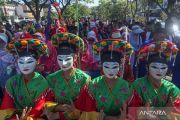 Masyarakat rayakan keberagaman hingga pawai budaya nusantara di puncak Lebaran Depok 2025
