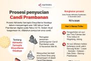 Prosesi penyucian Candi Prambanan