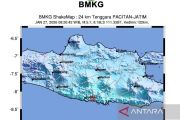 Gempa magnitudo 5,7 guncang Pacitan Jawa Timur