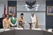 Menag menerima 100 ton kurma dari Raja Saudi diperuntukkan bag masyarakat Indonesia