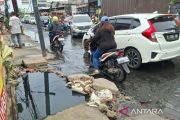 Cegah macet, lubang galian proyek PAM Jaya ditutup selama Lebaran