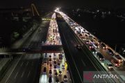 Rekayasa lalin Tol Jakarta-Cikampek dilanjutkan memasuki puncak mudik