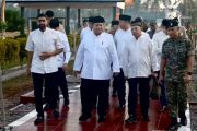 Presiden Prabowo tiba di Aceh untuk salat Id bersama penyintas bencana