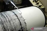 Gempa dangkal terjadi beberapa kali di Tahuna Kepulauan Sangihe Sulut