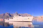 KRI Canopus-936 sukses lintasi jalur Samudra Atlantik Selatan