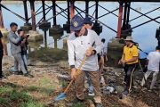 Bersihkan waduk, Pemko Lhokseumawe angkut 15 ton sampah