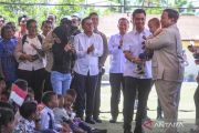 Presiden tinjau fasilitas Kampung Nelayan Merah Putih di Gorontalo