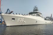 Indonesian Navy welcomes nation's first submarine rescue vessel