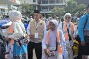 95 calon haji Sumedang berangkat menuju Tanah Suci lewat BIJB
