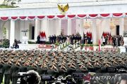 Presiden Prabowo lantik 1.177 perwira TNI-Polri di Istana Merdeka