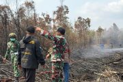 Bupati Belitung apresiasi Batalyon TP 845/KS dan Kodim 0414 Belitung padamkan karhutla