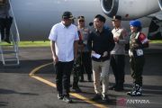 Di Tapanuli, Gubernur Bobby dampingi Wapres Gibran tinjau hunian tetap
