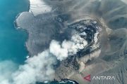 Intensitas erupsi Anak Krakatau menurun, Badan Geologi tetap waspada
