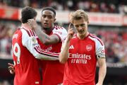 Arsenal menangi derby London setelah tekuk Chelsea 2-1
